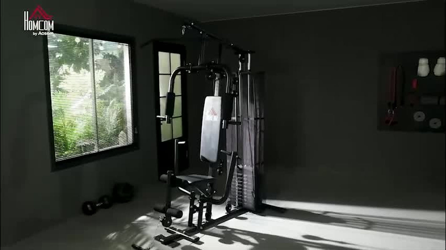 Multifunction Home Gym Weight Training Workout Station Fitness Strength Machine